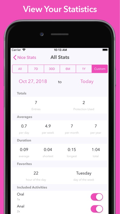 Nice Sex Tracker screenshot-3
