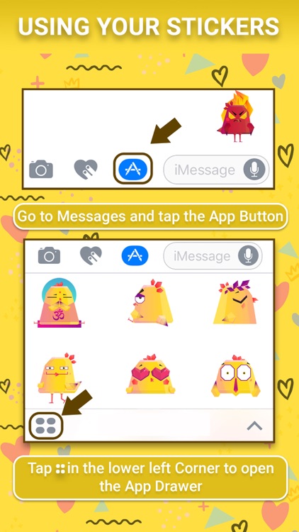 Chicken Emoji Animated Sticker