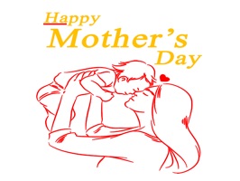 Happy Mothers Day Stickers