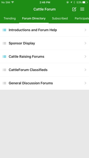 Cattle Forum