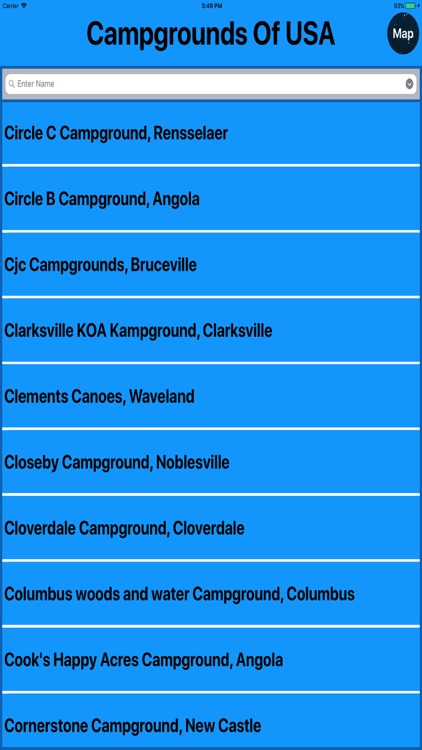 Campgrounds of USA MGR