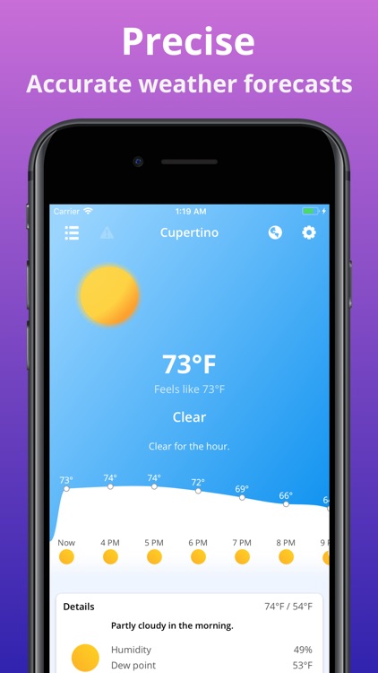 Cloudy - Weather Forecast screenshot-0