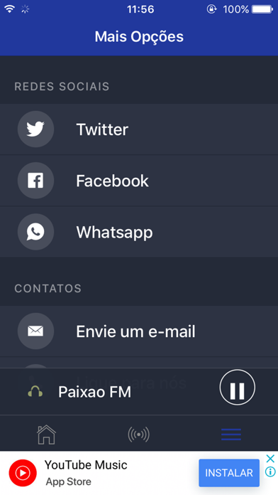 How to cancel & delete Paixão FM from iphone & ipad 3