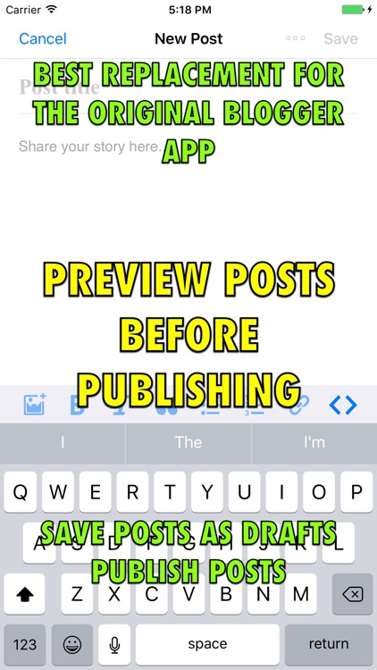 Blog Manager for Google Blogger (Blogspot)