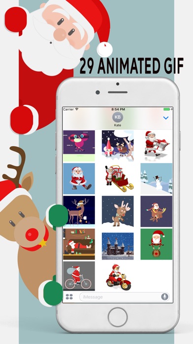Santa Claus Adventure Stickers screenshot 4