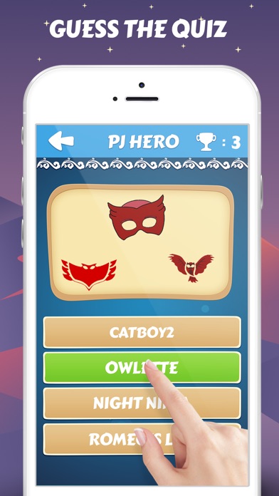 Quiz for PJ Hero screenshot 2