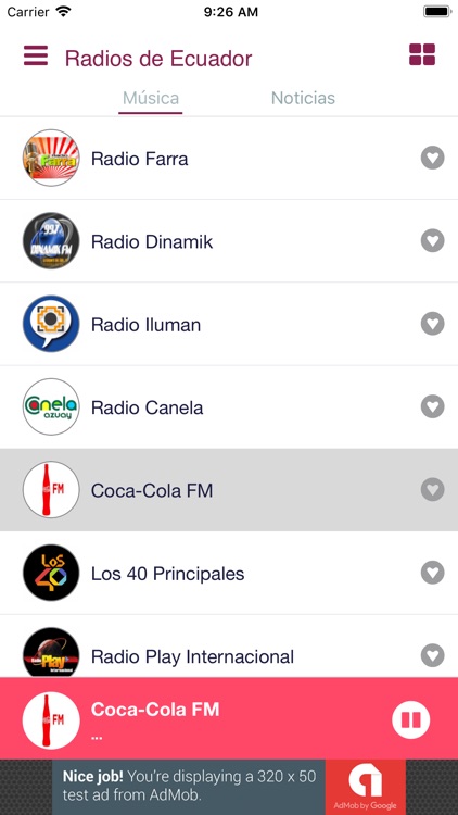Radios de Ecuador FM