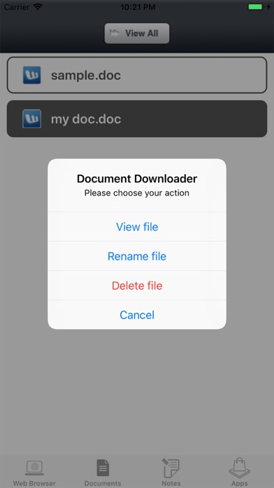 Document Manager by HD screenshot 3