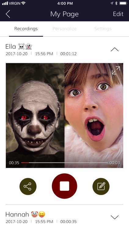 Video Call from Killer Clown