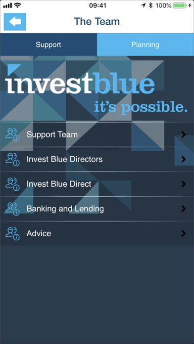 How to cancel & delete Invest Blue from iphone & ipad 4