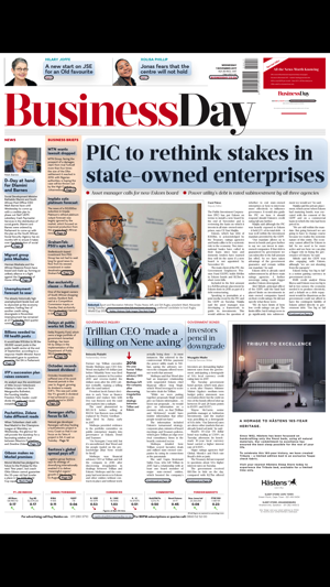 Business Day E-Edition