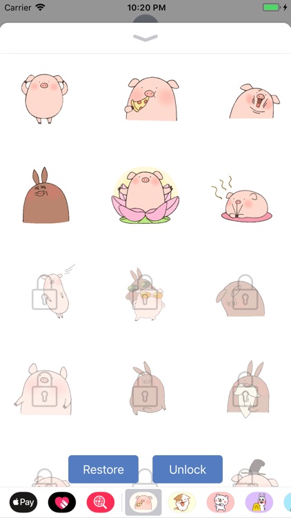 Piggy Funny Animated Sticker
