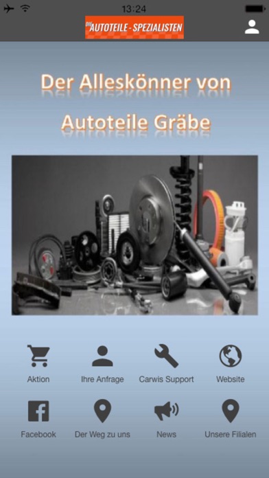 How to cancel & delete Autoteile Gräbe from iphone & ipad 1