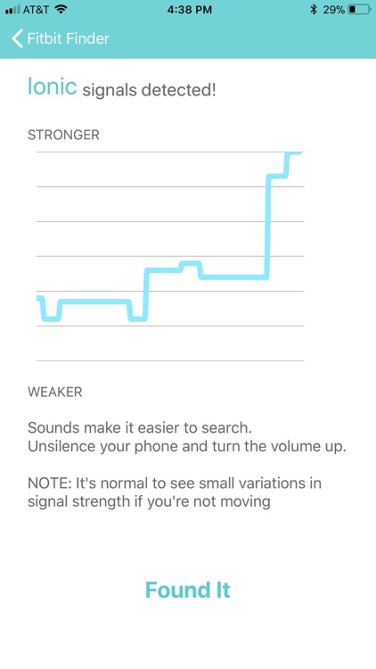 Fitbit Finder - lost Fitbit