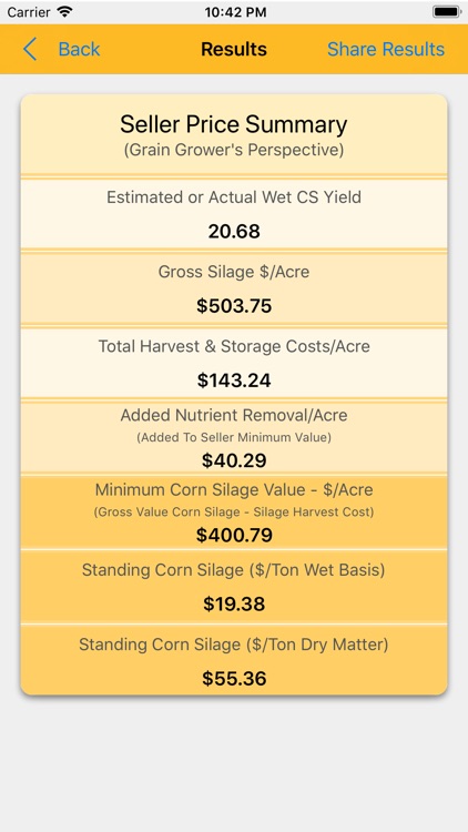 Corn Silage Pricing screenshot-8