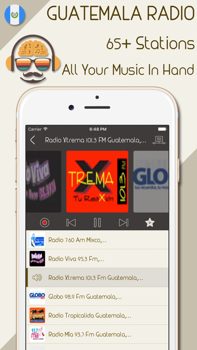 How to cancel & delete Live Guatemala Radio Stations from iphone & ipad 1