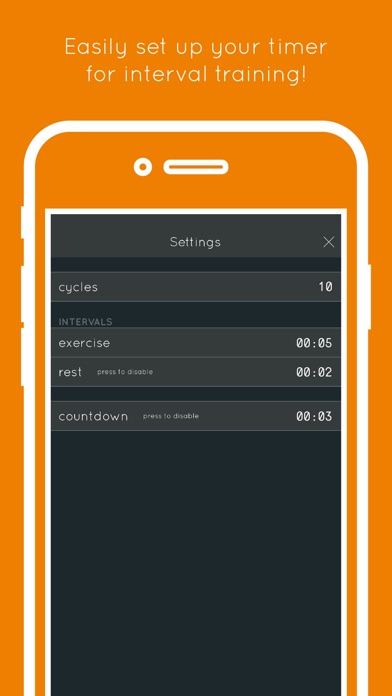 TimeKeep - Tabata/HIIT Timer screenshot 4