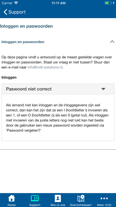 MDL Solutions support app screenshot 2