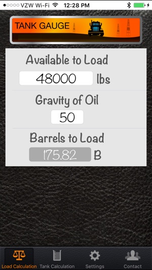 Oil Tank Gauge