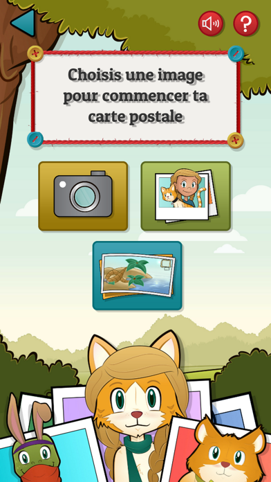 Carte postale d'Amélie screenshot 2