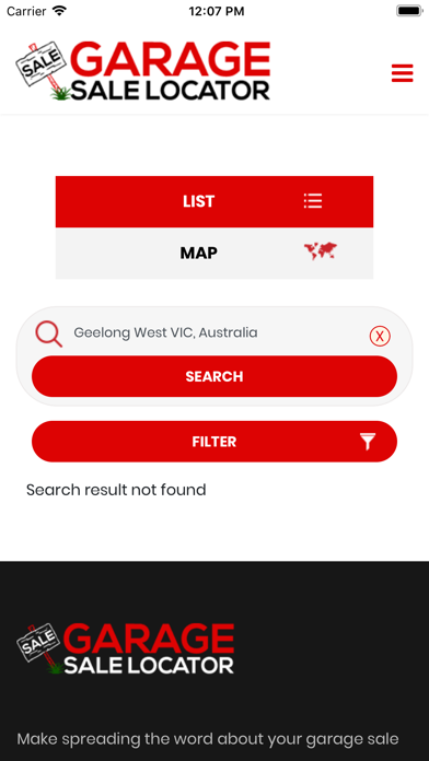 Garage Sale Locator screenshot 2