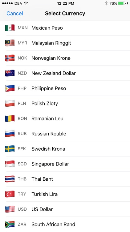 Real Currency Converter screenshot-4