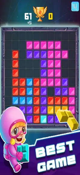 Game screenshot TETRO GEMS! Blocks Puzzle mod apk