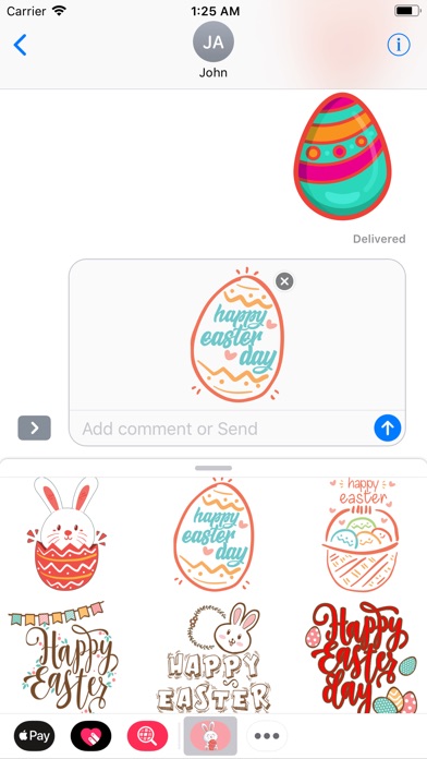 Happy Easter Day New Sticker screenshot 2
