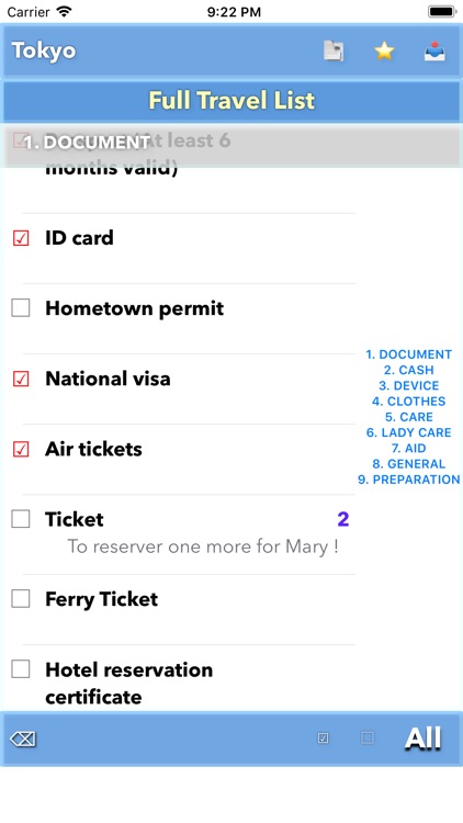 Travel Lists screenshot-5