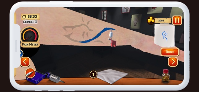 Tattoo Studio Simulator 3D(圖3)-速報App