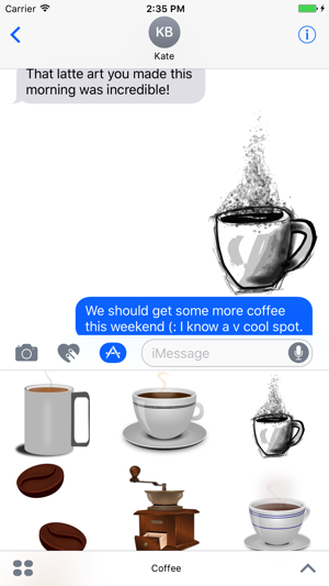 Hipster Coffee Stickers(圖1)-速報App