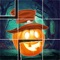 solve picture puzzle with Halloween tile photos