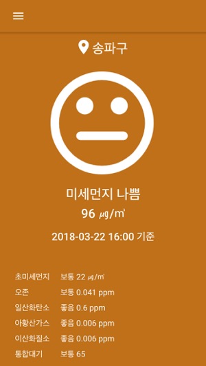 미세먼지 날씨 - 우리 동네 대기오염 일기예보 측정(圖3)-速報App