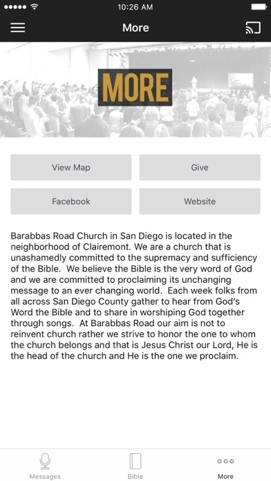 Barabbas Road Church screenshot 3