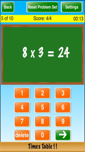 Times Table ! !