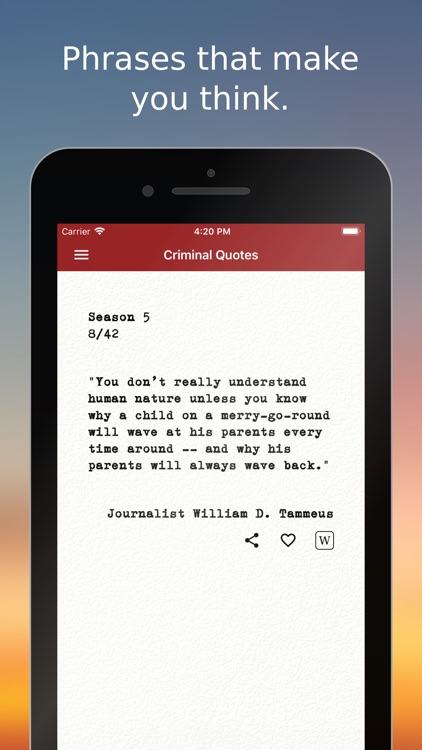 Criminal Quotes