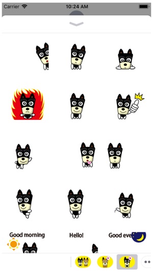 TF-Dog Animation 9 Stickers(圖2)-速報App