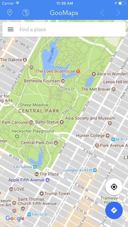 GooMaps - for Google Maps Edition