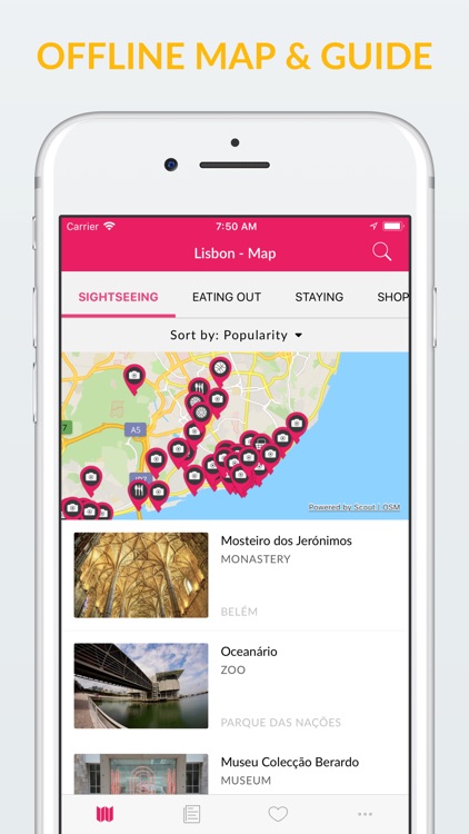 Lisbon Offline Map & Guide screenshot-0