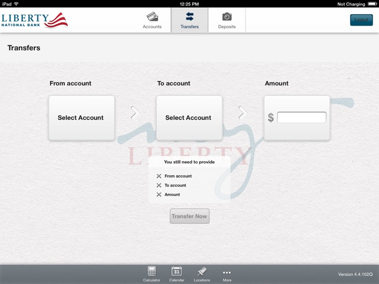 myLiberty Mobile Banking for iPad screenshot-3