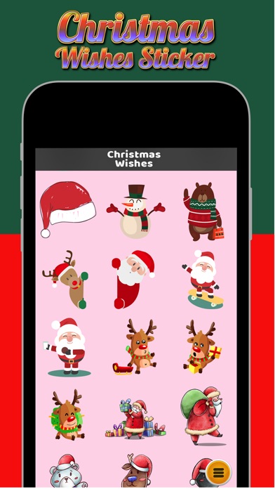 Christmas Wishes Sticker screenshot 2