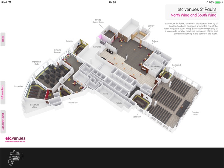 St Paul's 3D Floor Plans