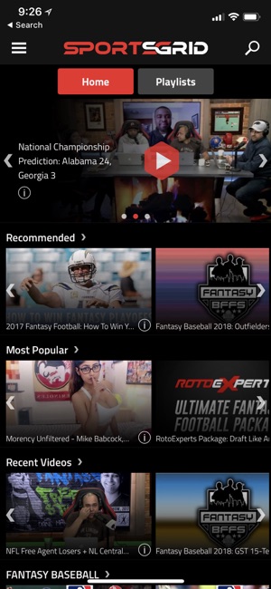 SportsGrid TV(圖2)-速報App