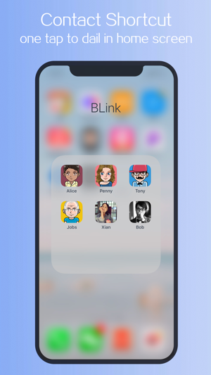 BLink - 主畫面聯絡人捷徑 & 一鍵撥號(圖1)-速報App