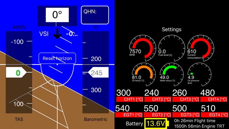 Wingman Aircraft Instruments