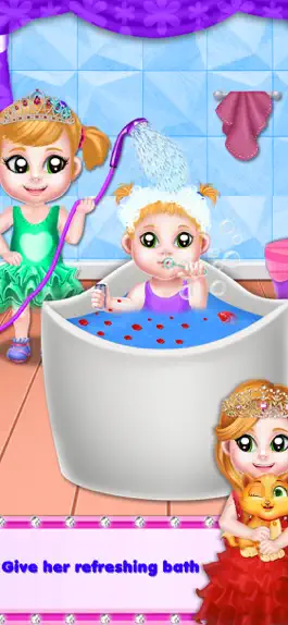 Game screenshot For-Ever Princess Baby Girl hack