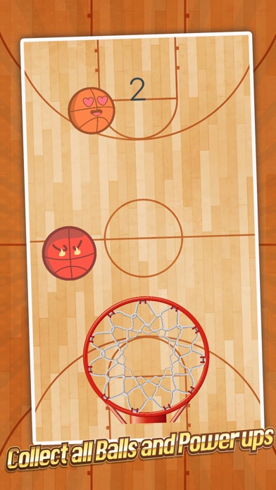 Flappy Crazy Basketball screenshot 2