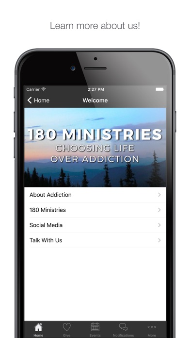 180 Ministries screenshot 2