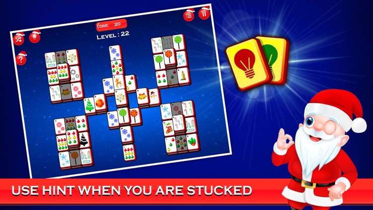 Mahjong Deluxe - Christmas Fun screenshot-3