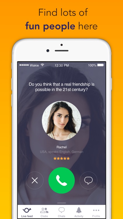 Wakie: Talk to People Easily